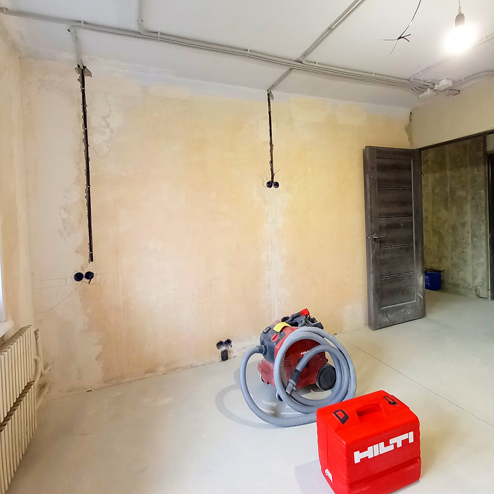 Штробление стен без пыли (штробы) Hilti. Услуги электрика Харьков Харків - зображення 4