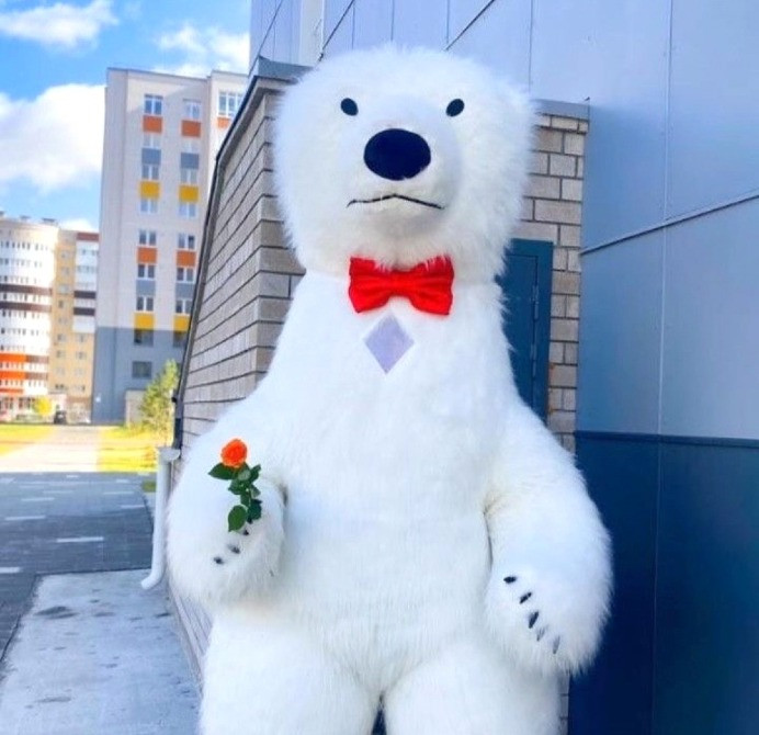 Белый медведь Ивано Франковск ростовая кукла аниматор Ивано-Франковск - изображение 6