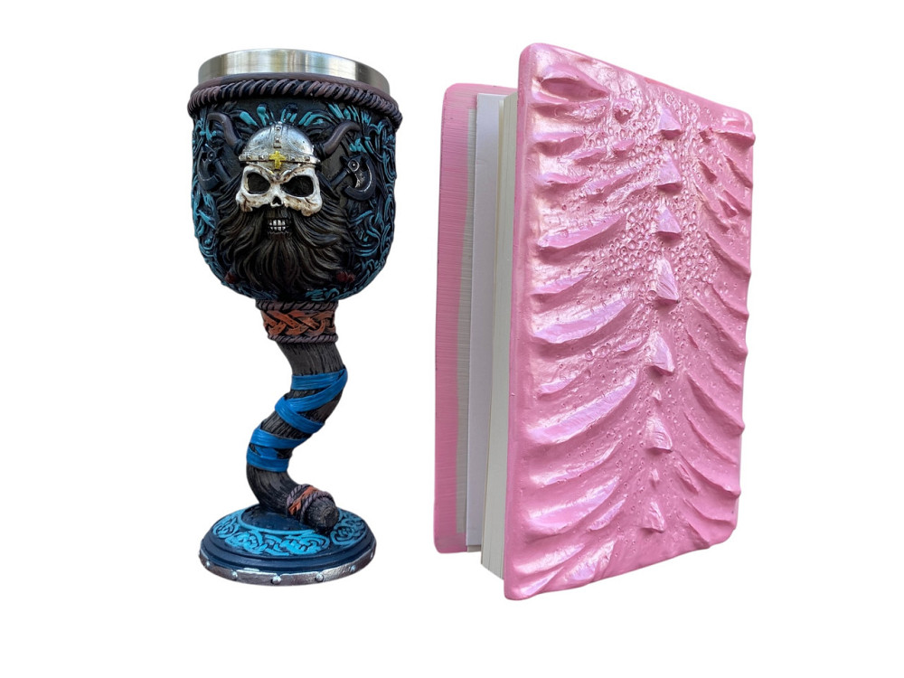 Подарочный набор Бокал 3 Молот Тора Викинг и Блокнот 3 «Дракон Единорога» Київ - зображення 4