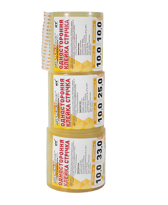 Скотч 100 мкм*33м 10см ширина для пленки УФ 36 стаб Харків - зображення 9