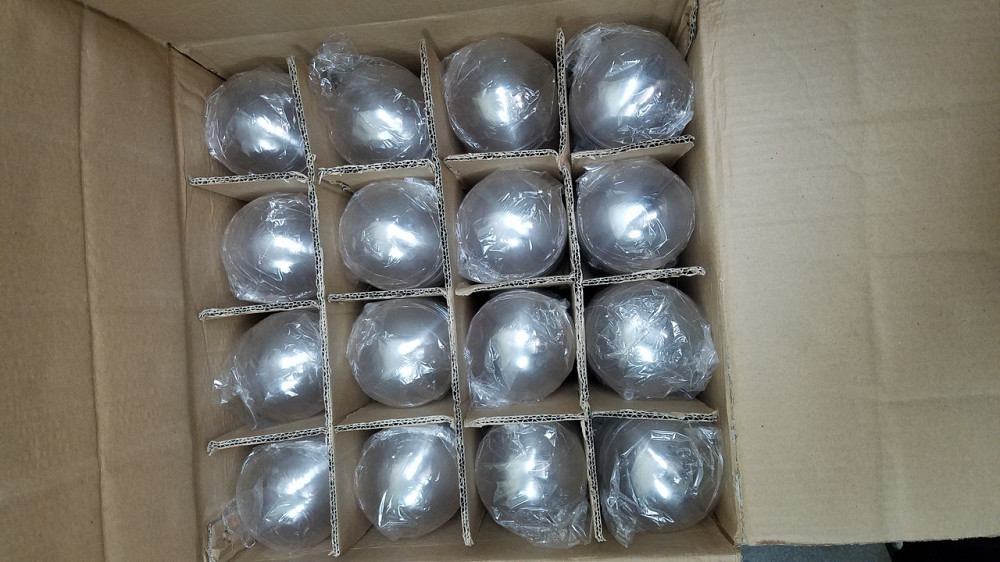 Шар (основа) разъёмный для новогодней игрушки, 10 см – Идеального качества! Киев - изображение 9