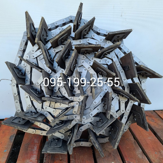 Транспортер ЗМ-60 ЗП 02.060. Транспортер ЗМ-60 ЗП 02.090. Скребок транспортера ЗМ-60 Запоріжжя - зображення 3