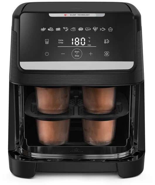 Мультипечь Tefal Easy Fry Silence EY8428E0 1800 Вт черная Киев - изображение 5