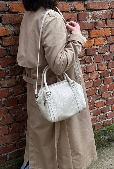 сумка крос-боді через плече шкіра Італія , кожаная сумка TS376 Київ - зображення 1