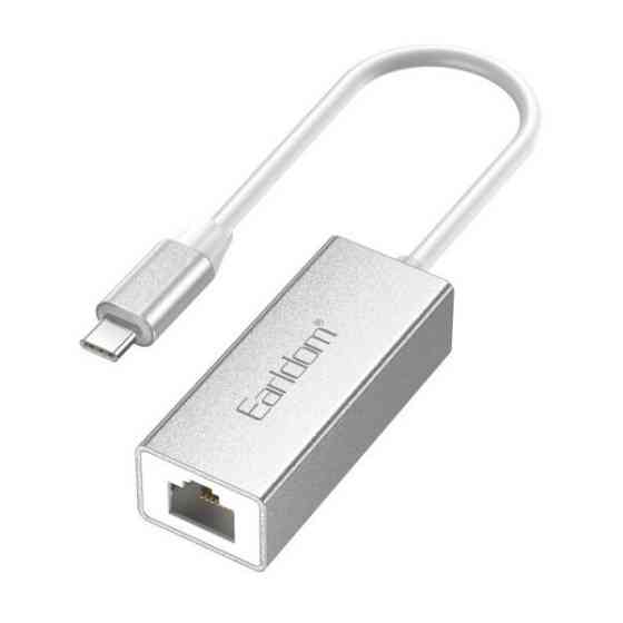 Мережевий адаптер Earldom ET-NW5C USB to RJ45 Silver Харків