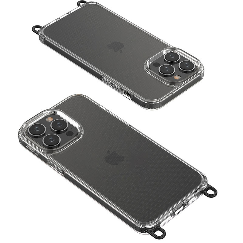 Чехол TPU Transparent with Straps для Apple iPhone 13 Pro Max (6.7") Херсон - зображення 8