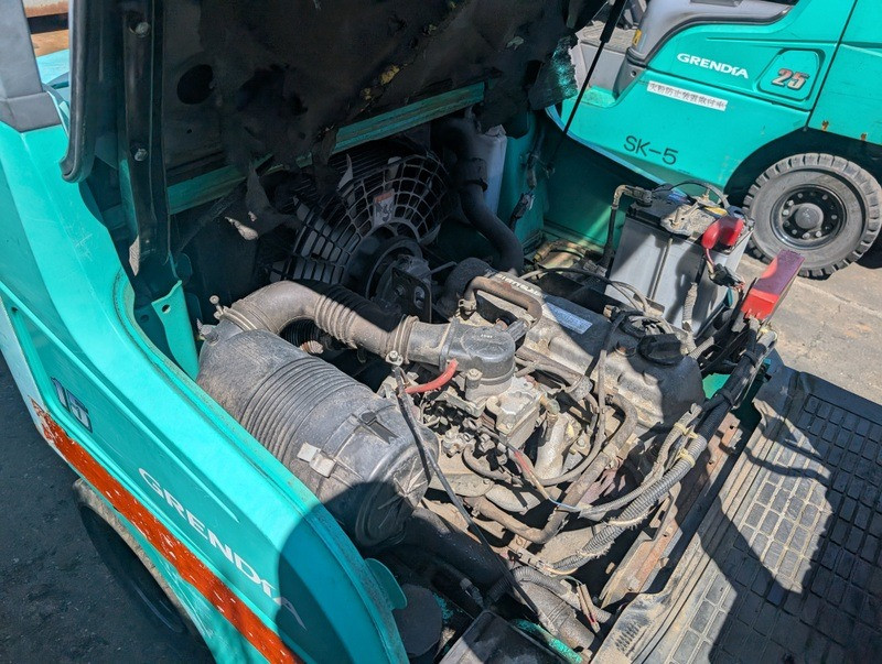 Бензиновий навантажувач Mitsubishi з напрацюванням 708 мотогодин. Модель: FG15D. Випуск 2008 року Харків - зображення 12