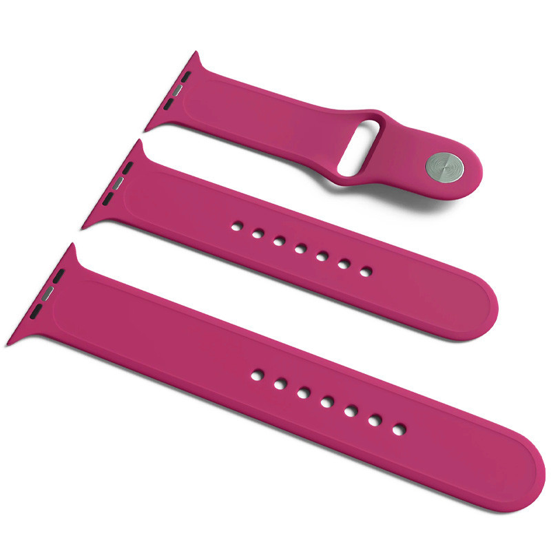 Силиконовый ремешок для Apple Watch Sport Band 38/40/41/42mm(ser.10) (S/M & M/L) 3pcs Херсон - зображення 2