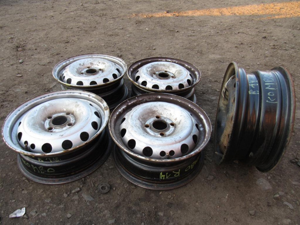 Диск колесный металлический Opel Combo R14 2004-2010 Ковель - изображение 5