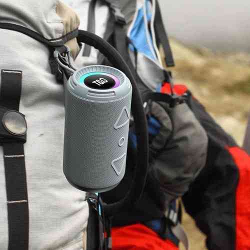 Колонка портативная Bluetooth T&G TG656 grey серая Киев