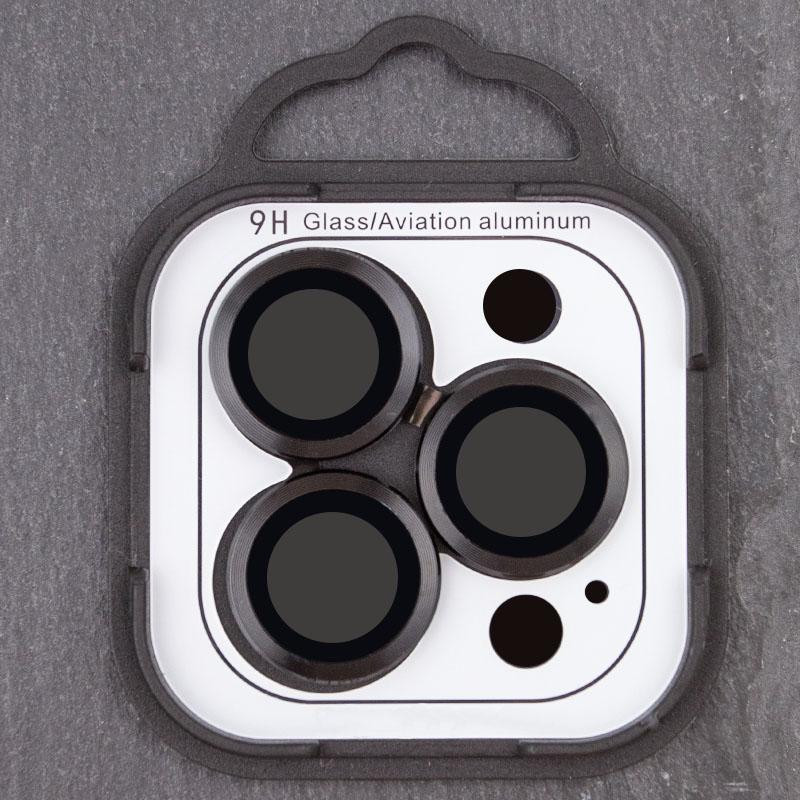 Уценка Защитное стекло Metal Classic на камеру (в упак.) для Apple iPhone 14 Pro (6.1")/14 Pro Max Херсон - зображення 5