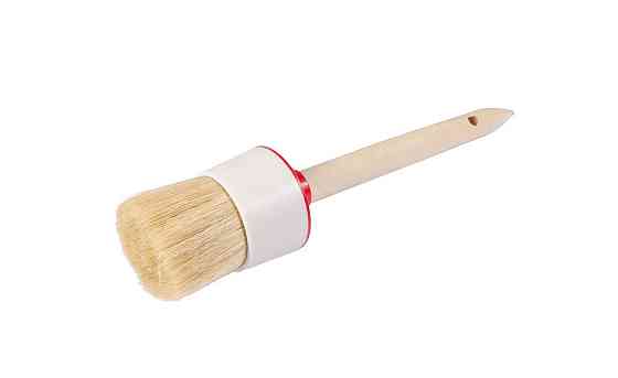 Кисть малярная круглая MASTERTOOL с пластиковой обоймой № 18 Ø 60 мм/51 мм 91-2160 Харків