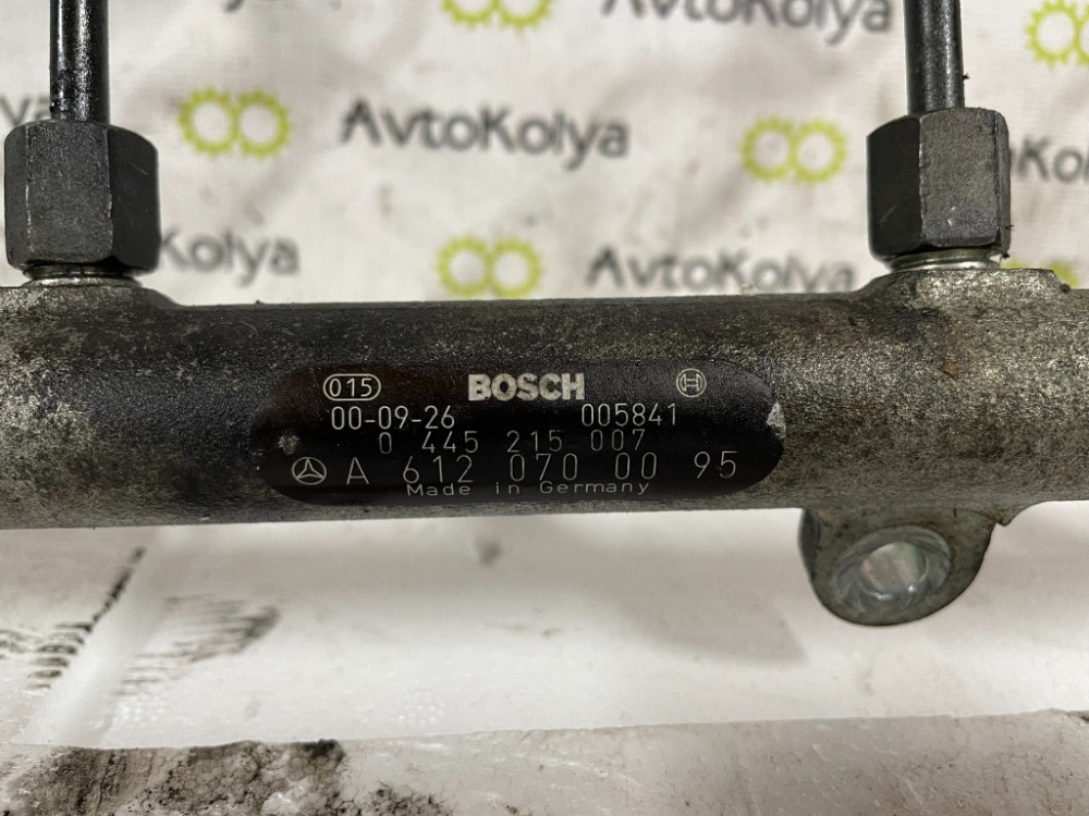 Топливная рейка (рампа форсунок) Mercedes ML-Class 2.7 cdi W163 1997-2005 (0445215007) Ковель - зображення 2