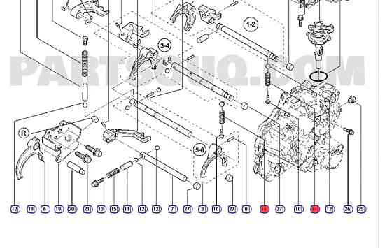 Бу пружина фиксатора штока вилки КПП Renault 8200173589, 8200205153 Кропивницький