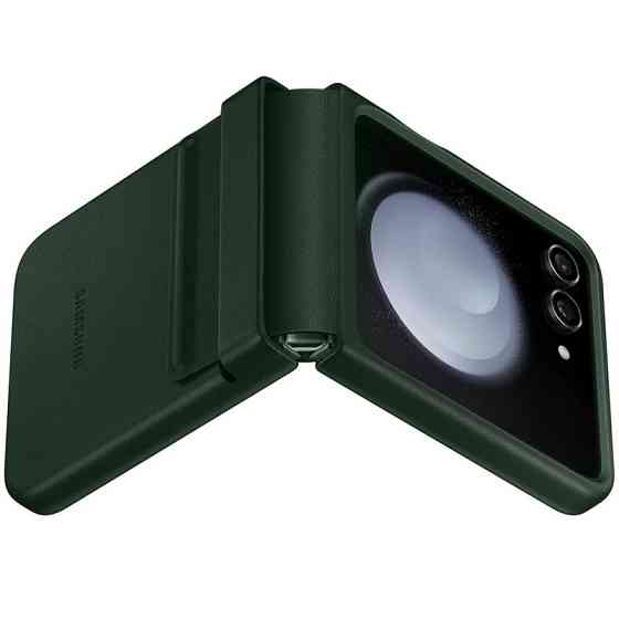 Кожаный чехол Leather Case (AAA) для Samsung Galaxy Z Flip5 Херсон