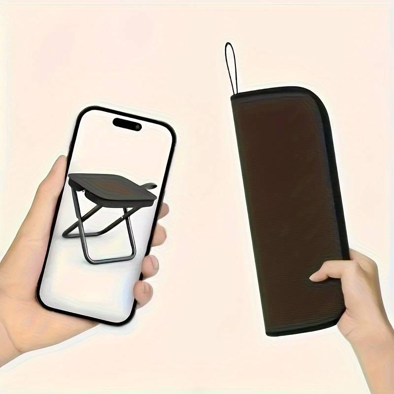 Складной ультралегкий стул Leeseph с чехлом беж Одесса - изображение 7