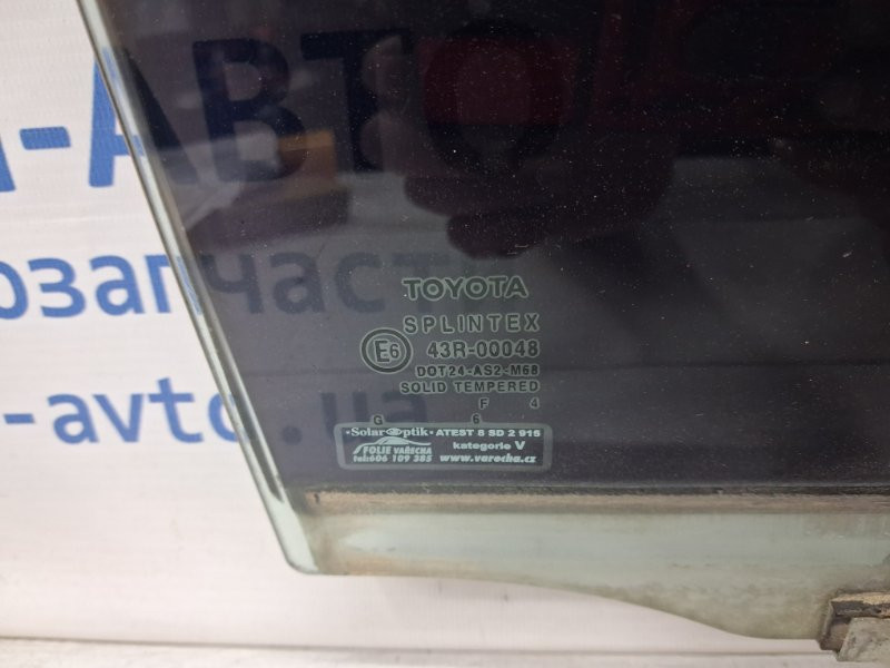 Стекло двери заднее правое Toyota Avensis 2002-2010 6810305120 (Арт. 62098) Киев - изображение 3