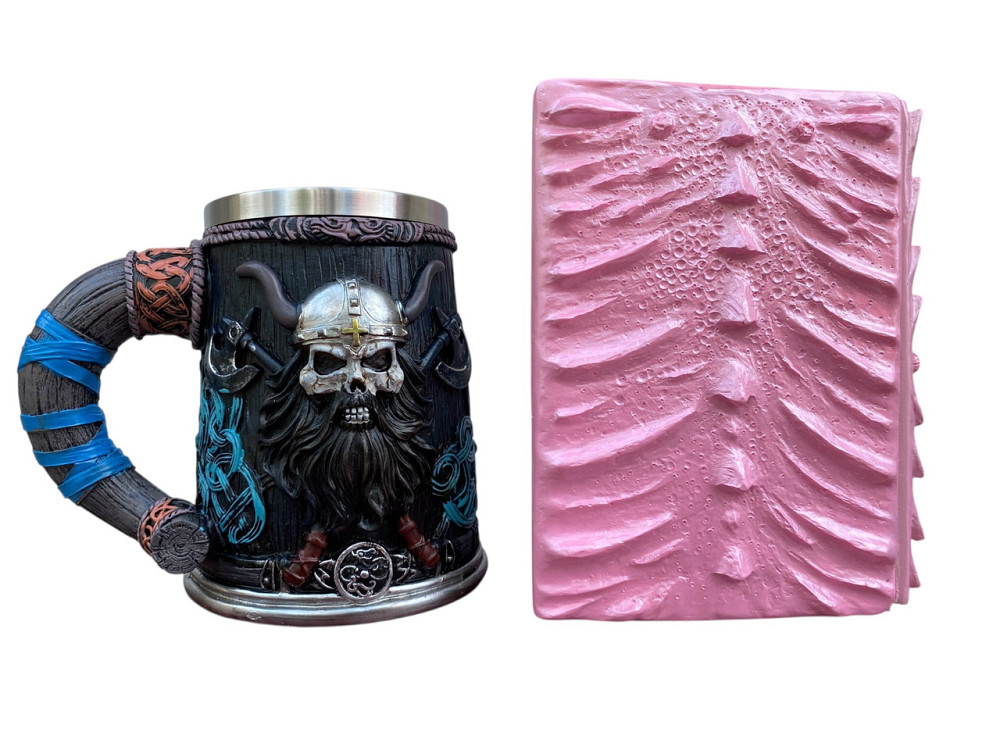 Подарочный набор Кружка 3D Скандинавский Воин и Блокнот 3D «Дракон Единорога» Київ - зображення 2