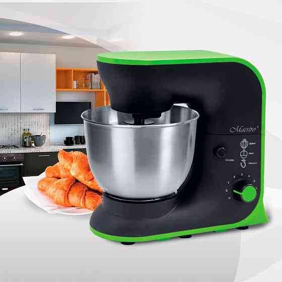 Миксер планетарный Maestro MR-559-BLAСK черный Киев