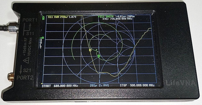 Антенна 720-840MHz 6dBi, до 50W, 35 см, N-male, с магнитной основой 12 см, RG58U 3 метра с SMA-male  Дніпро - зображення 4