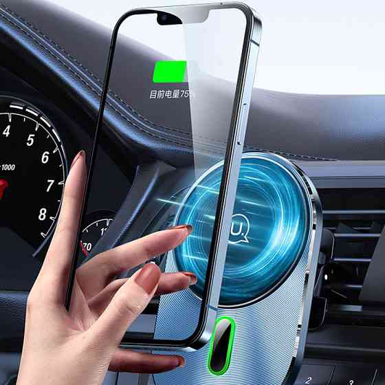 Автодержатель с БЗУ Usams US-CD170 15W Air Vent Херсон