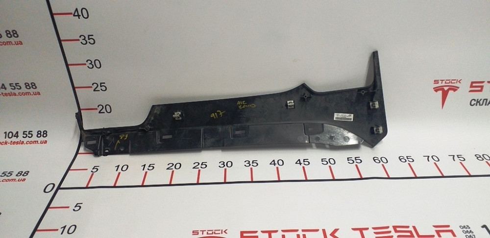 2Декоративная накладка центр. панели пасс. OBECHE OPEN PORE VERTICAL (с повреж) Tesla model S, model Киев - изображение 2