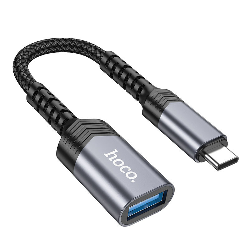 Переходник Hoco UA24 Type-C male to USB female 3.0 Херсон - зображення 1