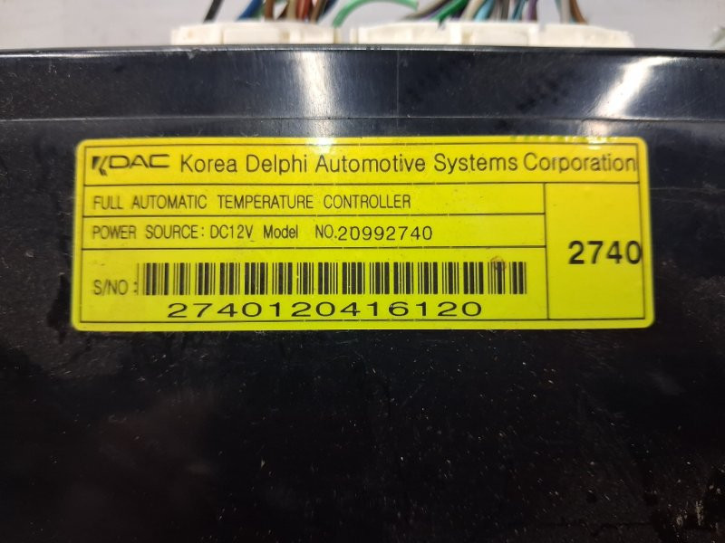 Блок управления кондиционером Chevrolet Captiva C140 2.2 DIESEL Z22D1 2006 (б/у) Киев - изображение 5