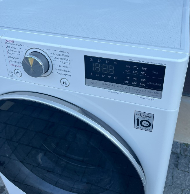 2022рік Пралка LG F4WV709P1E ThinQ® пральна машина 9кг 1400об AI DD Бережани - зображення 2