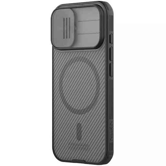 Карбоновая накладка Nillkin CamShield Pro Magnetic для Apple iPhone 17 (6.3") Херсон