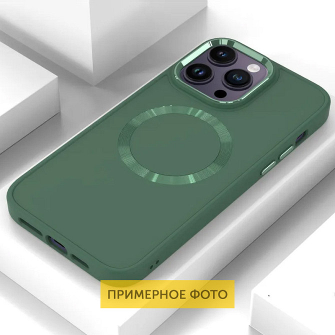 TPU чехол Bonbon Metal Style with MagSafe для Apple iPhone 16 Plus (6.7") Херсон - зображення 2