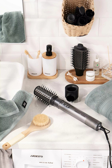 Стайлер для волос Ardesto Stein HD-Y1000BRST 1400 Вт серый Київ - зображення 3