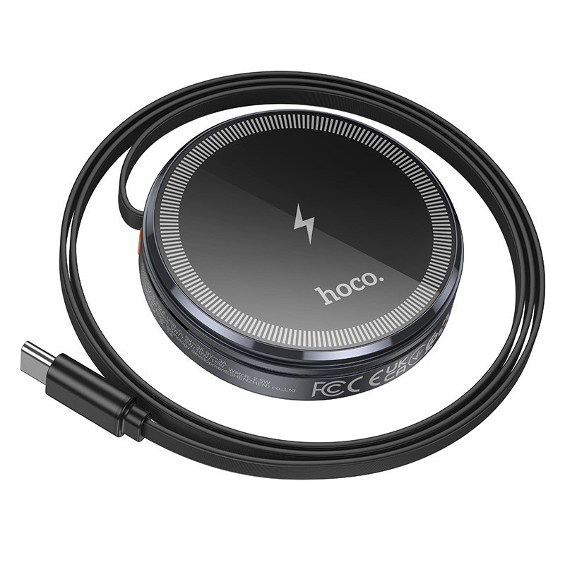 БЗУ Hoco CQ18 Flash 2in1 Magnetic + iWatch (with retractable cable Type-C) Херсон - изображение 4
