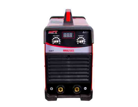 Аппарат сварочный инверторного типа MPT PROFI 380 В 20-250 А 1.6-5.0 мм аксессуары 6 шт MMA2503 Харків