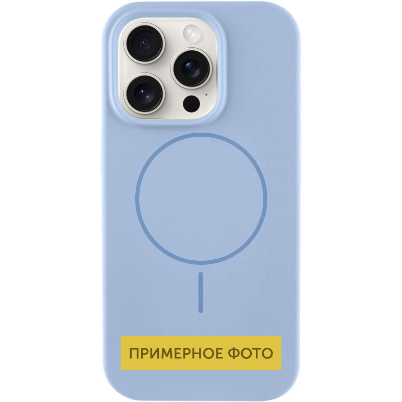 Чехол Silicone Case Full Protective (AA) NO LOGO with MagSafe для Apple iPhone 16 (6.1") Херсон - зображення 1