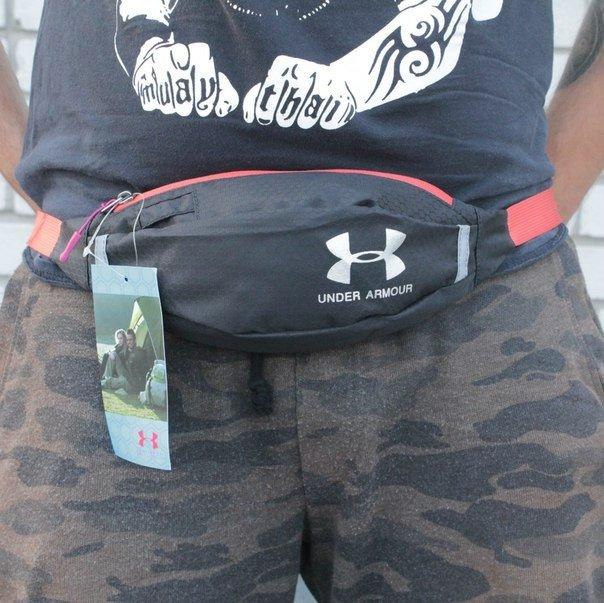 Поясная сумка Under Armour (черная) сумка на пояс Київ - зображення 4