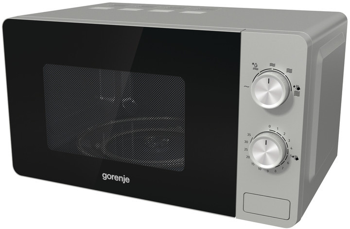 Микроволновая печь Gorenje MO20E1S 800 Вт серебристая Київ - зображення 1