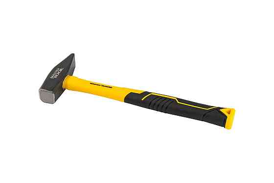 Молоток слесарный MASTERTOOL 800 г HRC 50 рукоятка фиберглассовая 320 мм 02-0908 Харків