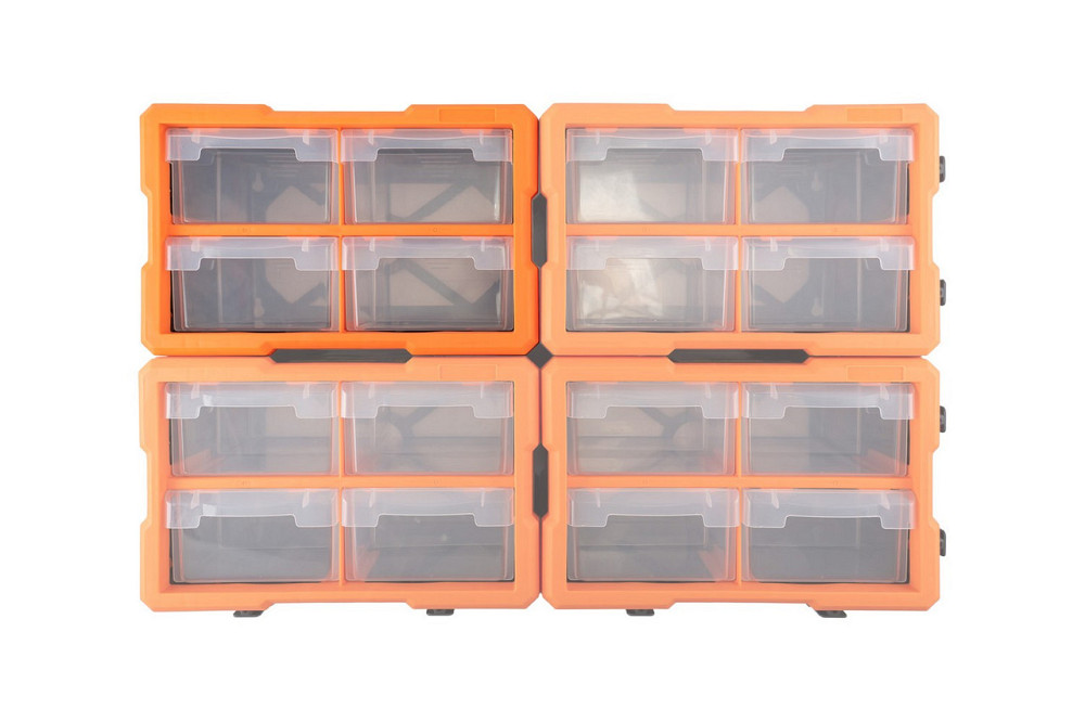 Органайзер наборный MASTERTOOL ТЕТРИС 12" 295х195х160 мм 4 выдвижные секции 79-3104 Харків - зображення 7