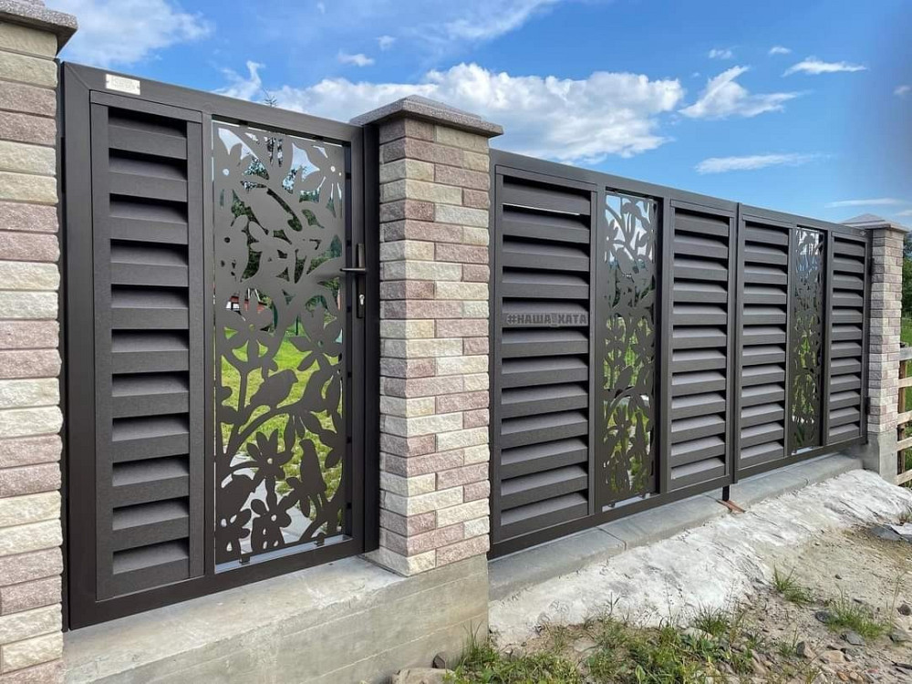 Виробництво та монтаж вулічних воріт. Відкатні, розпашні, гармошка.Акційни ціни. Львів - зображення 7