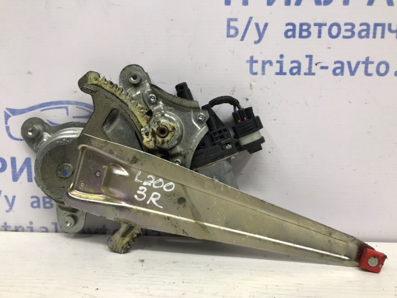 Стеклоподъемник задний правый Mitsubishi L200 KB 2.5 ДИЗЕЛЬ 4D56U 2006 (б/у) Киев - изображение 2