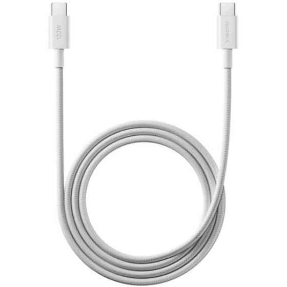 Кабель Xiaomi Braided Type-C to Type-C 6A 1m White (BHR087KGL) Харків