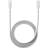 Кабель Xiaomi Braided Type-C to Type-C 6A 1m White (BHR087KGL) Харків