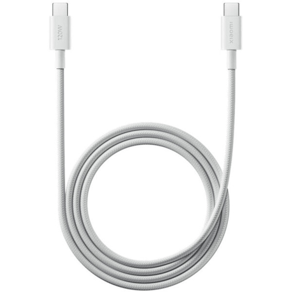 Кабель Xiaomi Braided Type-C to Type-C 6A 1m White (BHR087KGL) Харків - зображення 1