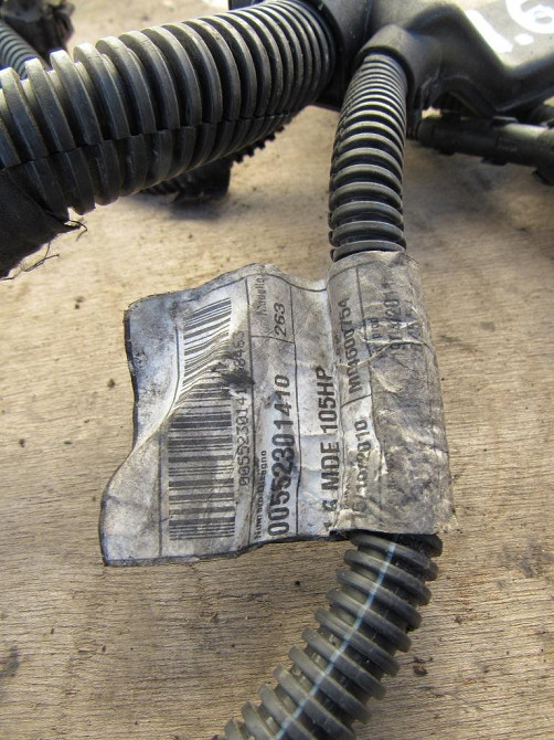 Проводка двигателя Fiat Doblo 1.6 jtd 2010-2014 (комплект) Ковель - изображение 2