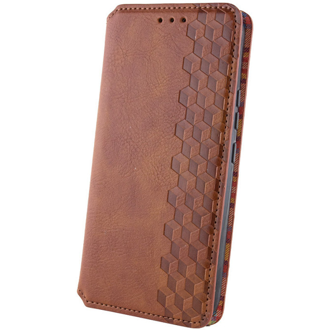 Кожаный чехол-книжка GETMAN Cubic (PU) для Xiaomi Redmi Note 13 5G Херсон - изображение 6