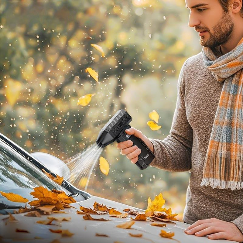 Уценка Портативный турбовентилятор Hoco HX67 Force fan Херсон - изображение 8