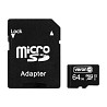 Карта пам'яті Veron microSDHC 64GB UHS-I + SD-адаптер Харків