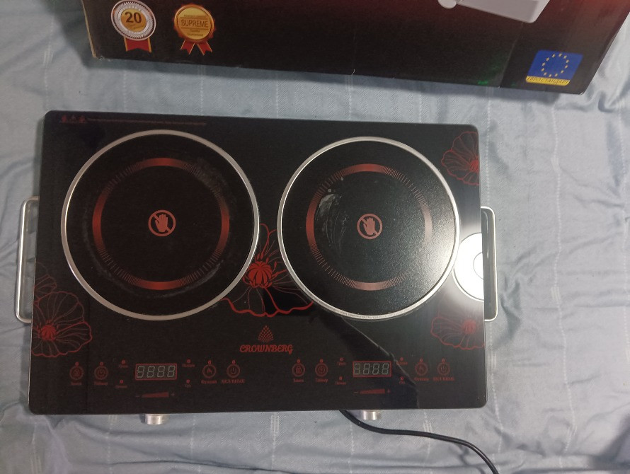 Инфракрасная электроплита с индукционным нагревом Дніпро - зображення 2