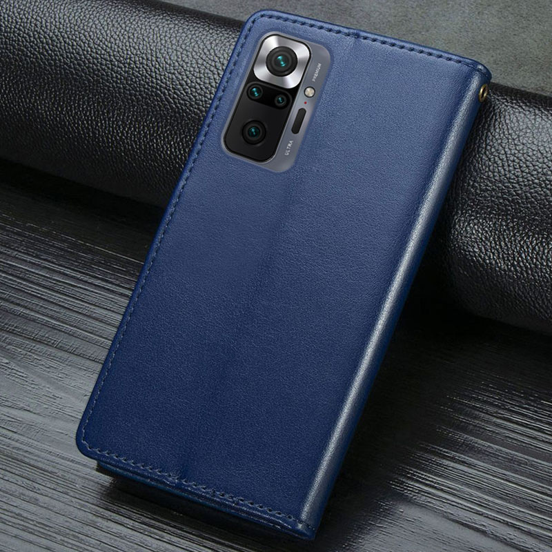 Кожаный чехол-книжка GETMAN Gallant (PU) для Xiaomi Redmi Note 10 Pro / 10 Pro Max Херсон - зображення 6